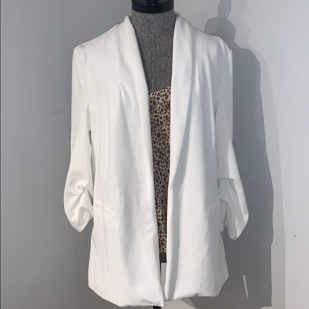 White Blazer Jacket